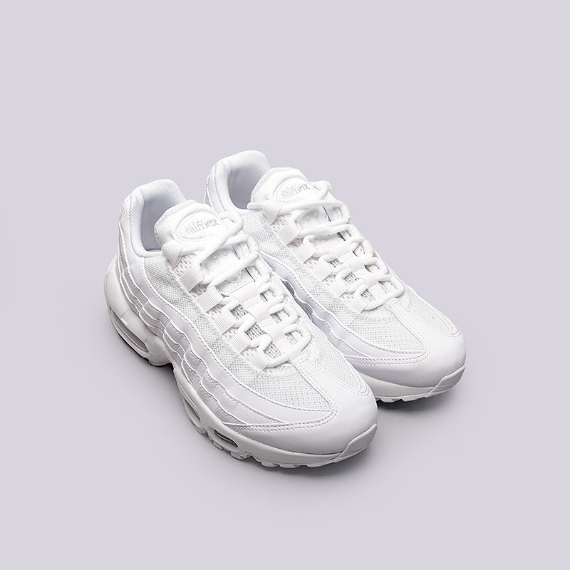 женские белые кроссовки  Nike WMNS Air Max 95 307960-104 - цена, описание, фото 2